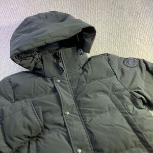 Canada Goose Wyndham Parka CR Black Label Down Jacket Black Mens Size‎ Small NWT